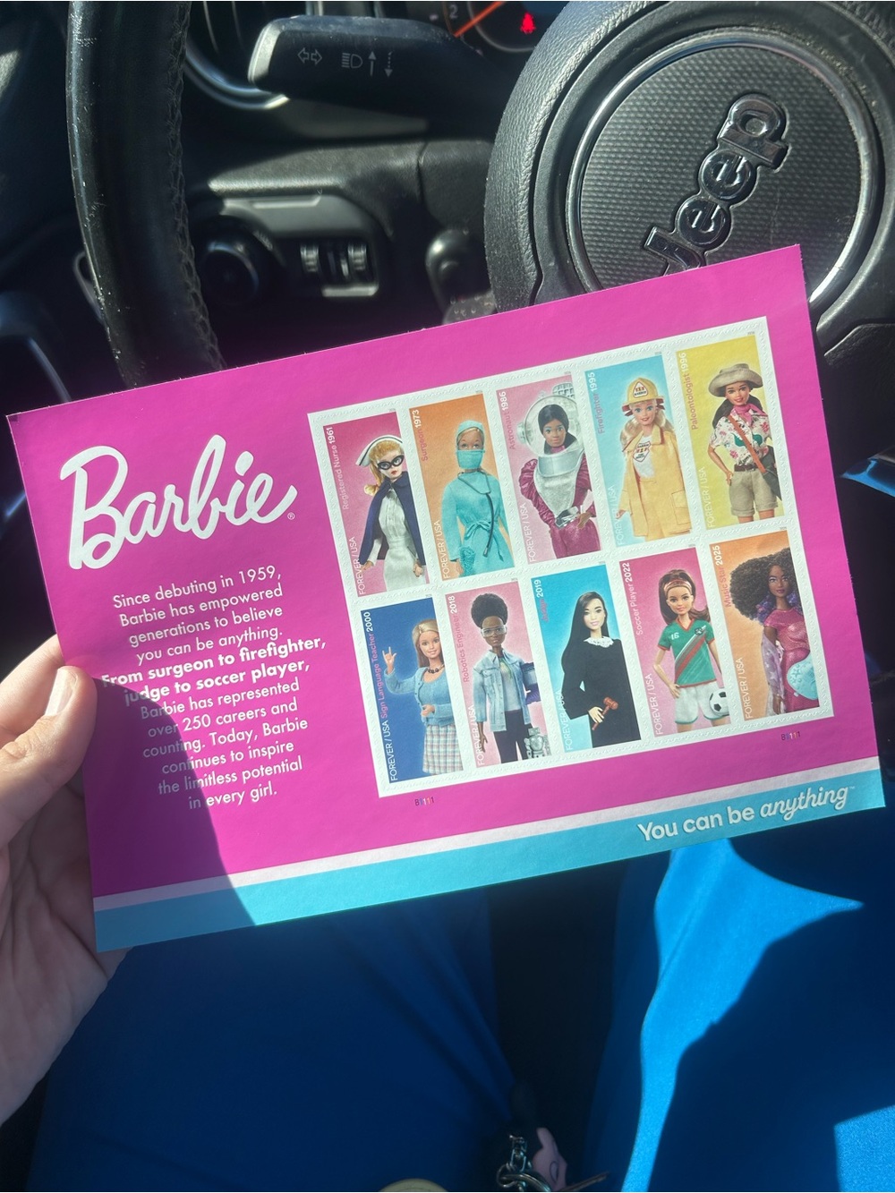 Barbie Stamps
